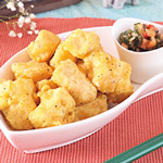 香酥豆腐佐莎莎醬