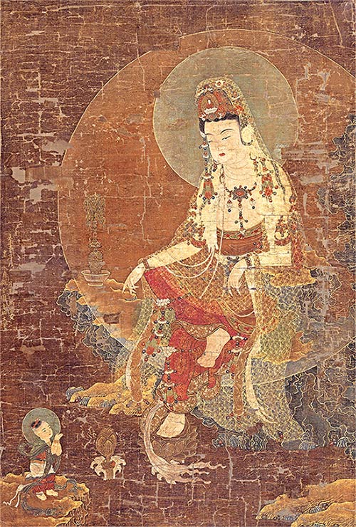 水月觀音圖
